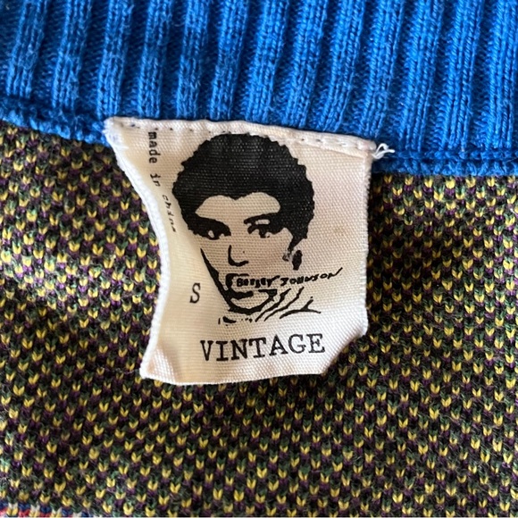 Betsey Johnson Vintage Archive Punk Label Reissue Knit Sweater Dress - Picture 7 of 9